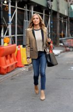KRISTIN CAVALLARI Leaves Associated Press Offices in New York 03/16/2016