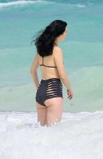 KRYSTEN RITTER in Bikini at a Beach in Cancun 03/19/2016