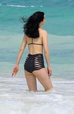 KRYSTEN RITTER in Bikini at a Beach in Cancun 03/19/2016