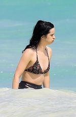 KRYSTEN RITTER in Bikini at a Beach in Cancun 03/19/2016