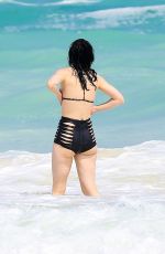 KRYSTEN RITTER in Bikini at a Beach in Cancun 03/19/2016