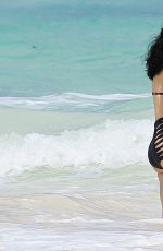 KRYSTEN RITTER in Bikini at a Beach in Cancun 03/19/2016