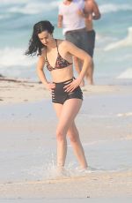 KRYSTEN RITTER in Bikini at a Beach in Cancun 03/19/2016