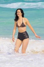 KRYSTEN RITTER in Bikini at a Beach in Cancun 03/19/2016