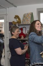 kTE MIDDLETON Opens New Each Charity Shop in Holt in Norfolk 3/18/2016