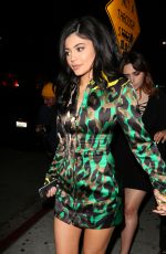 KYLIE JENNER Arrives at Nice Guy in West Hollywood 03/18/2016