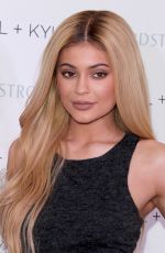 KYLIE JENNER at Kendall + Kylie Collection at Nordstrom Private Luncheon in West Hollywood 03/24/2016
