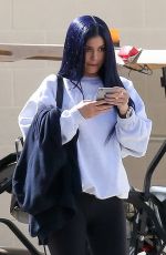 KYLIE JENNER Leaves a Photoshoot in Los Angeles 03/12/2016