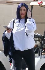 KYLIE JENNER Leaves a Photoshoot in Los Angeles 03/12/2016