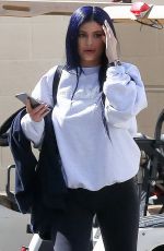 KYLIE JENNER Leaves a Photoshoot in Los Angeles 03/12/2016