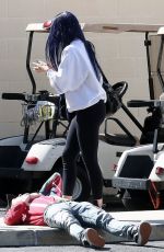 KYLIE JENNER Leaves a Photoshoot in Los Angeles 03/12/2016