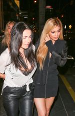 KYLIE JENNER Night Out in West Hollywood 03/24/2016