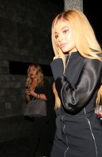 KYLIE JENNER Night Out in West Hollywood 03/24/2016