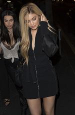 KYLIE JENNER Night Out in West Hollywood 03/24/2016