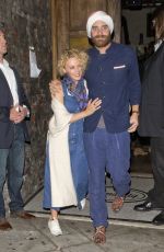 KYLIE MINOGUE Arrives at Lady Gaga’s 30th Birthday Party in Los Angeles 03/26/2016