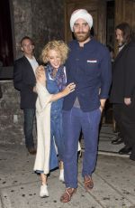 KYLIE MINOGUE Arrives at Lady Gaga’s 30th Birthday Party in Los Angeles 03/26/2016