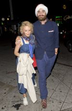 KYLIE MINOGUE Arrives at Lady Gaga’s 30th Birthday Party in Los Angeles 03/26/2016