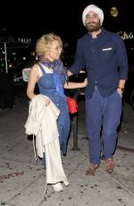 KYLIE MINOGUE Arrives at Lady Gaga’s 30th Birthday Party in Los Angeles 03/26/2016