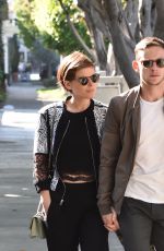 LATE MARA and JAmie Bell Out and About in West Hollywood 02/29/2016