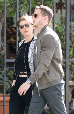 LATE MARA and JAmie Bell Out and About in West Hollywood 02/29/2016
