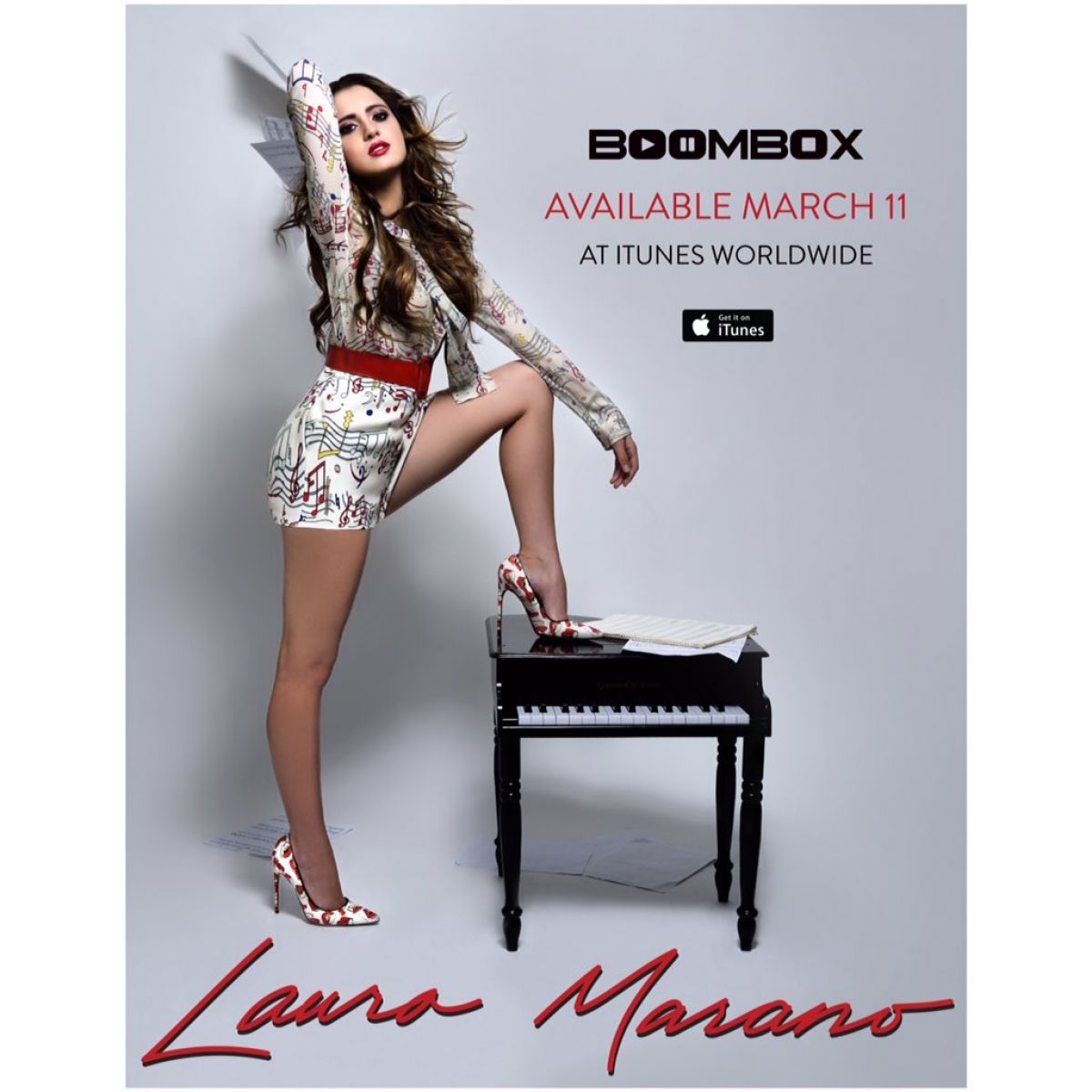 LAURA MARANO - Boombox Single Cover.