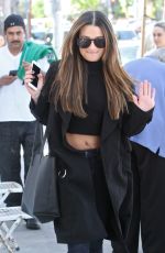 LEA MICHELE Out and About in Los Angeles 03/23/2016