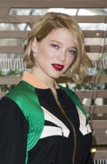 LEA SEYDOUX at Louis Vuitton Fashion Show in Paris 03/09/2016