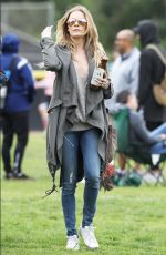 LEANN RIMES at Her Son