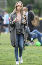 LEANN RIMES at Her Son