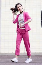 LENA MEYER-LANDRUT on the Set of Her New Music Video in Berlin 03/15/2016