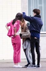 LENA MEYER-LANDRUT on the Set of Her New Music Video in Berlin 03/15/2016