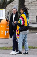 LENA MEYER-LANDRUT on the Set of Her New Music Video in Berlin 03/15/2016