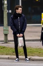 LENA MEYER-LANDRUT on the Set of Her New Music Video in Berlin 03/15/2016