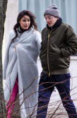 LENA MEYER-LANDRUT on the Set of Her New Music Video in Berlin 03/15/2016