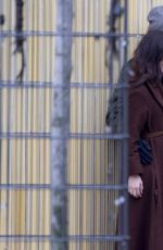 LENA MEYER-LANDRUT on the Set of Her New Music Video in Berlin 03/15/2016