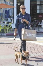 LEONA LEWIS Shopping at Madewell in Los Angeles 03/22/2016