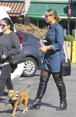 LEONA LEWIS Shopping at Madewell in Los Angeles 03/22/2016