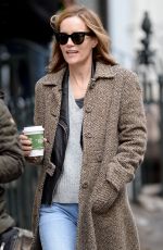 LESLIE MANN Out and About in New York 03/22/2016
