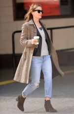 LESLIE MANN Out and About in New York 03/22/2016