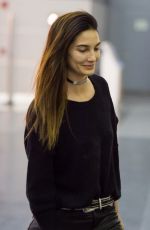 LILY ALDRIDGE at JFK Airport in New York 03/07/2016