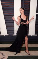 LILY ALDRIDGE at Vanity Fair Oscar 2016 Party in Beverly Hills 02/28/2016