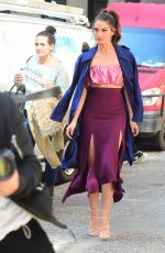 LILY ALDRIDGE Leaves The Buzzfeed Office in New York 03/08/2016