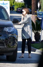 LILY COLLINS at a Gas Station in Los Angeles 03/08/2016