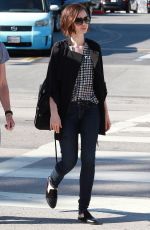 LILY COLLINS Out and About in Beverly Hills 03/17/2016