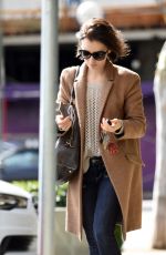 LILY COLLINS Out and About in Los Angeles 03/07/2016