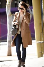 LILY COLLINS Out and About in Los Angeles 03/07/2016