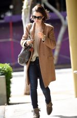 LILY COLLINS Out and About in Los Angeles 03/07/2016