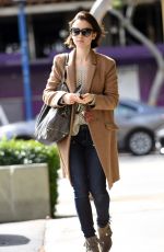 LILY COLLINS Out and About in Los Angeles 03/07/2016