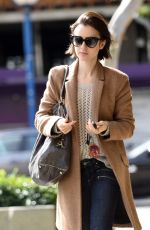 LILY COLLINS Out and About in Los Angeles 03/07/2016