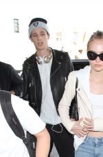 LILY-ROSE DEPP at Los Angeles International Airport 03/21/2016